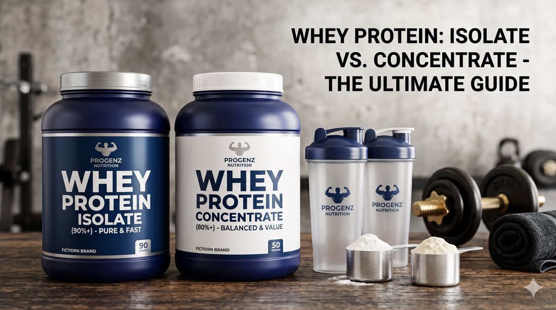 Whey Isolate vs. Concentrate: Which Muscle Builder Wins?