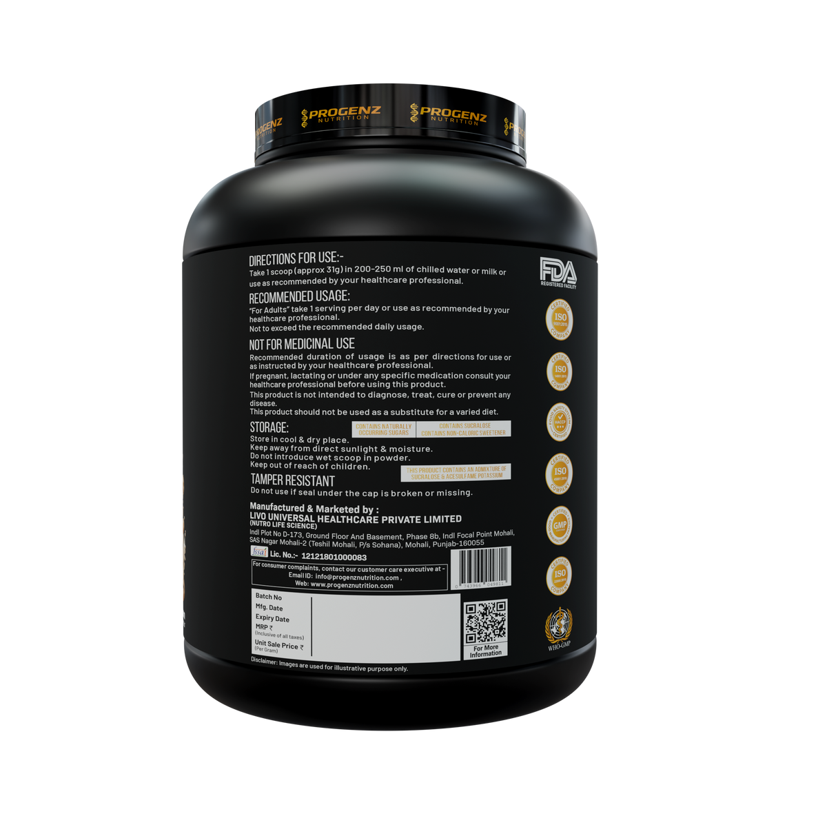 PRO HYDRO – 100% Premium Hydrolyzed Whey Protein (2kg)
