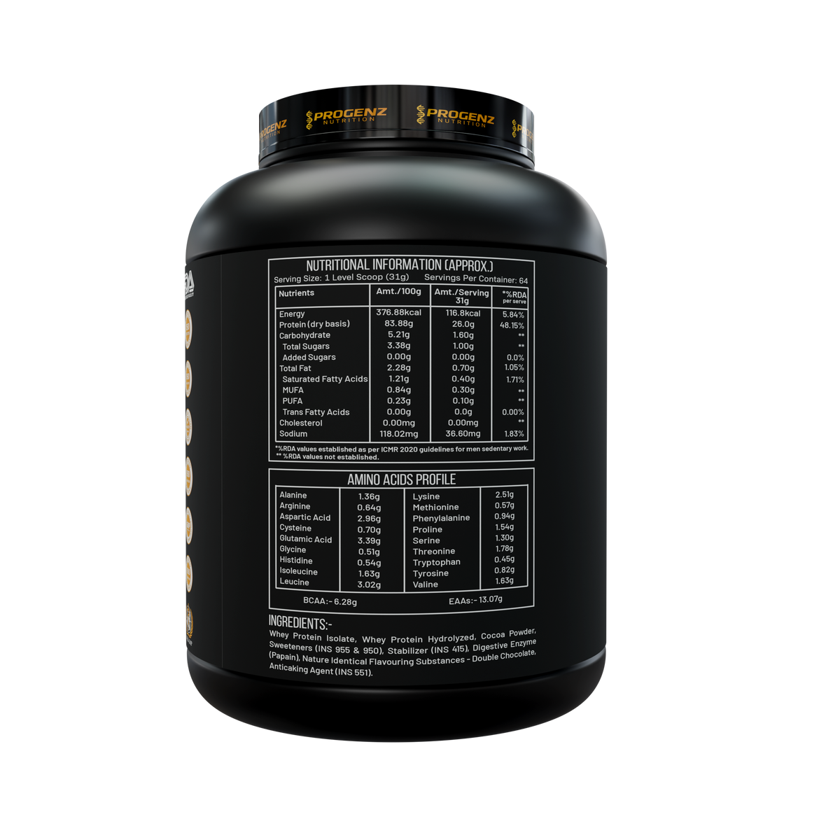 PRO HYDRO – 100% Premium Hydrolyzed Whey Protein (2kg)