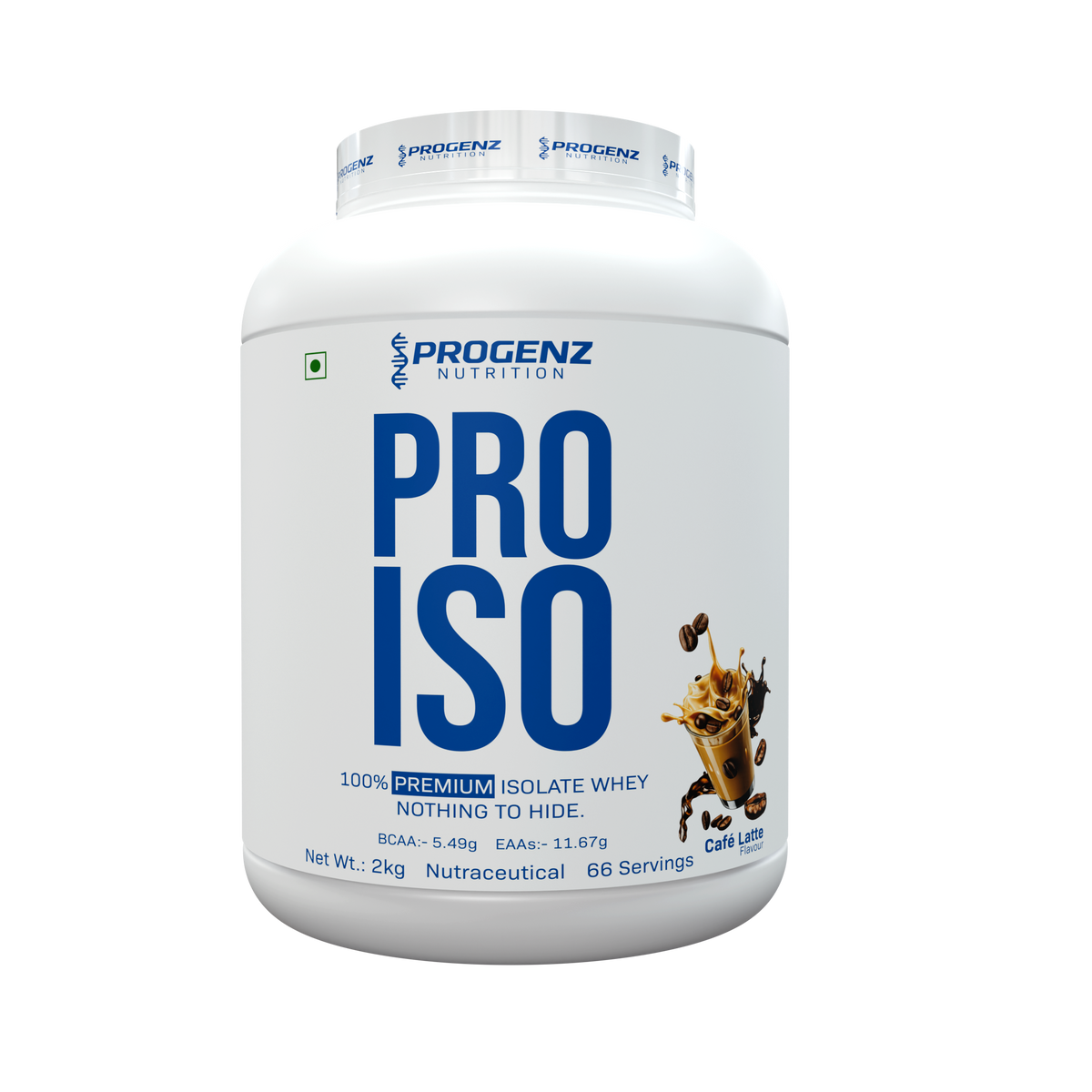 PRO ISO – 100% Premium Isolate Whey Protein (2kg)