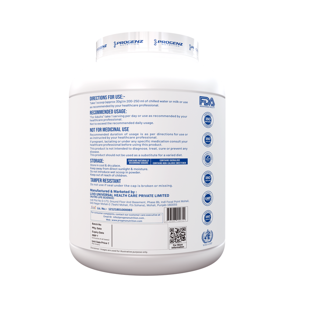 PRO ISO – 100% Premium Isolate Whey Protein (2kg)